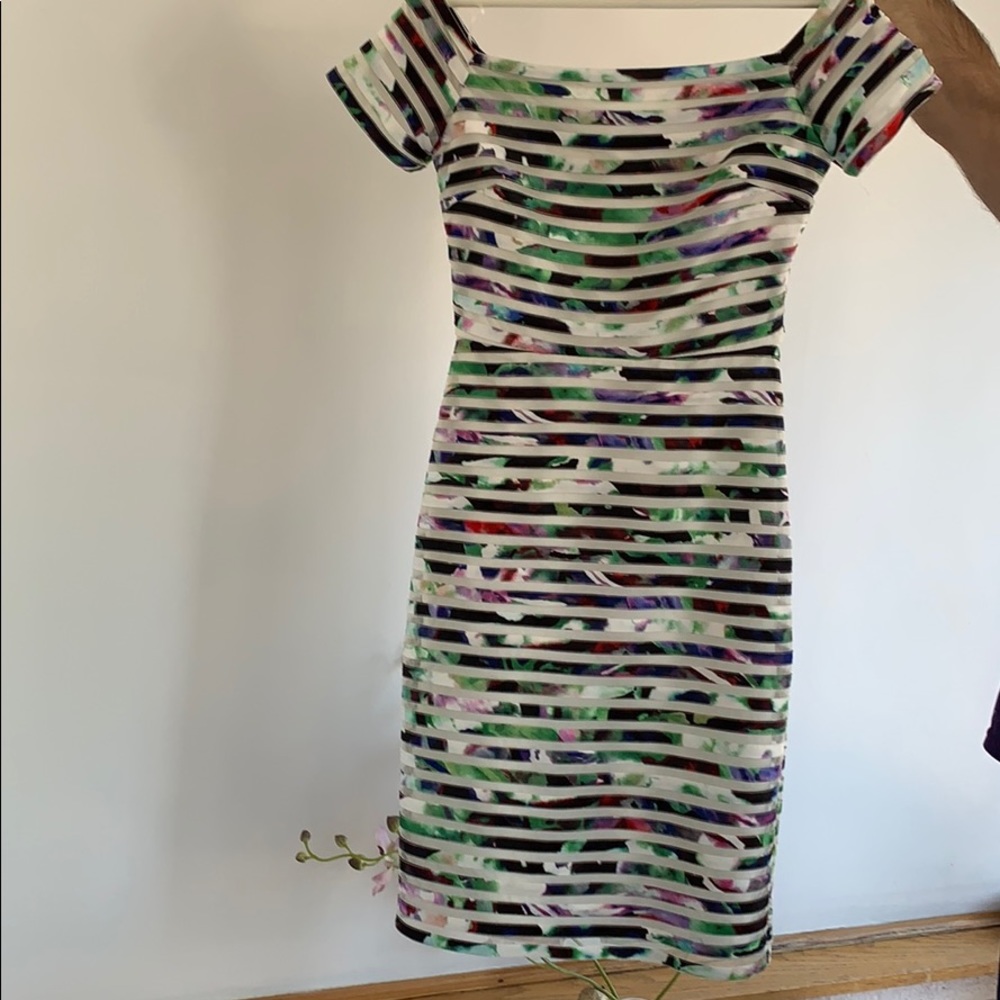 Parker 100% Silk Body-con Dress In Small